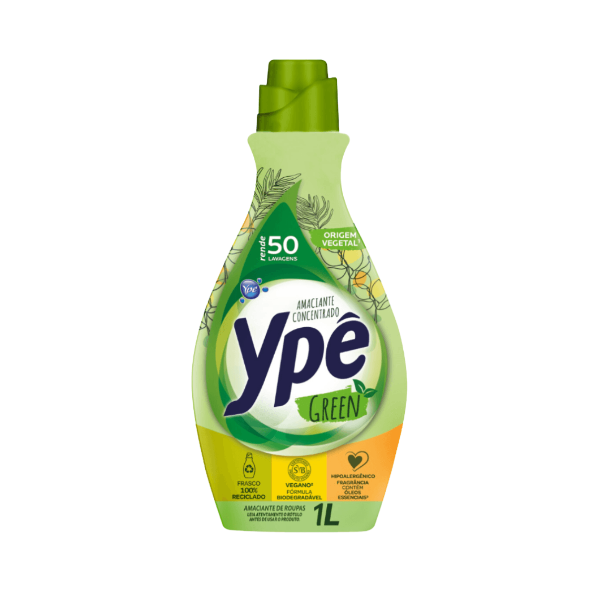 Amaciante Concentrado Green 1L Ypê